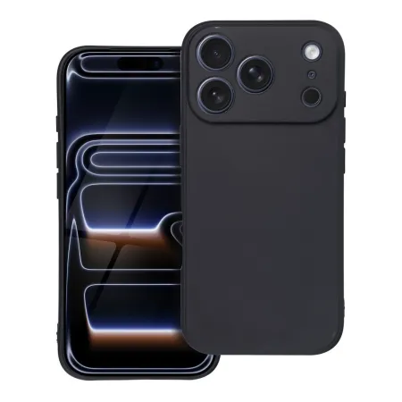 Etui na iPhone 17 Pro / 18 Pro (low camera edge) Matt czarne