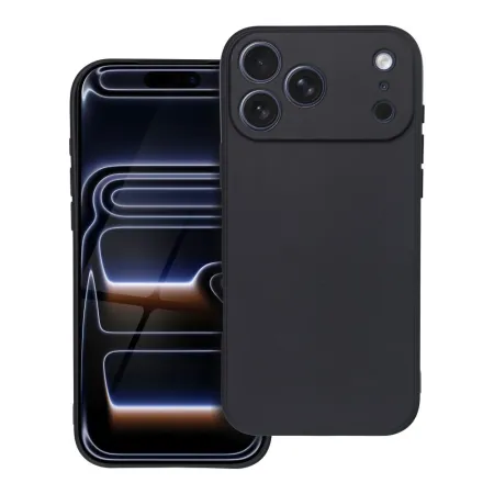 Etui na iPhone 17 Pro Max / 18 Pro Max (low camera edge) Matt czarne