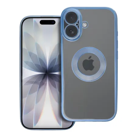 Etui na iPhone 17 Glam niebieskie