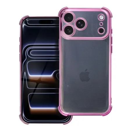 Etui na iPhone 17 Pro Max / 18 Pro Max (low camera edge) Antishock Electro purpurowe