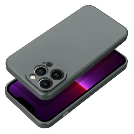 Etui na iPhone 17 Pro Max / 18 Pro Max (low camera edge) Metallic szare