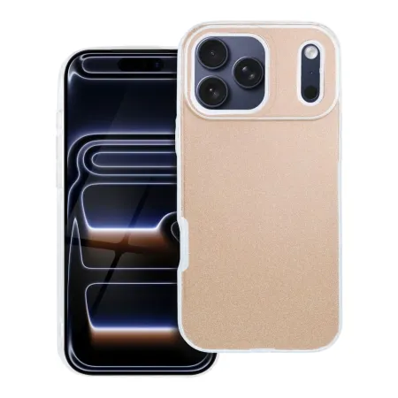 Etui na iPhone 17 Pro Max / 18 Pro Max (low camera edge) Shining złote