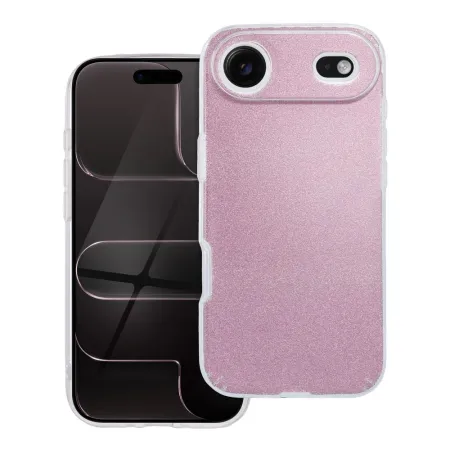 Etui na iPhone 17 AIR Shining różowe