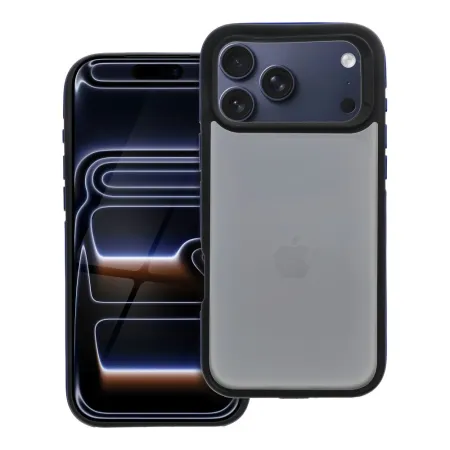 Etui na iPhone 17 Pro Max / 18 Pro Max (low camera edge) Neo niebieskie