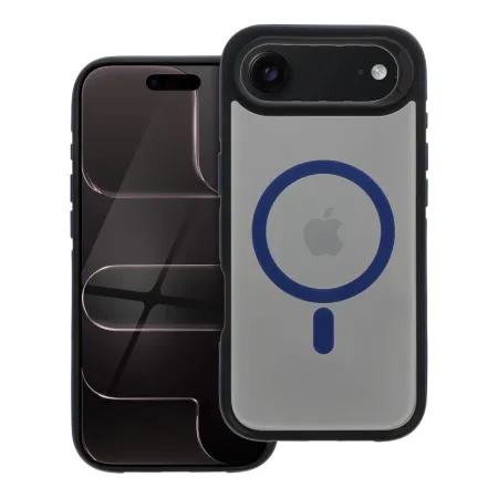 Etui na iPhone 17 AIR Neo zgodne z MagSafe niebieskie
