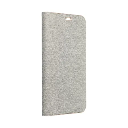 Etui z klapką na iPhone 17 PRO MAX / 18 PRO MAX Luna Book Gold srebrne