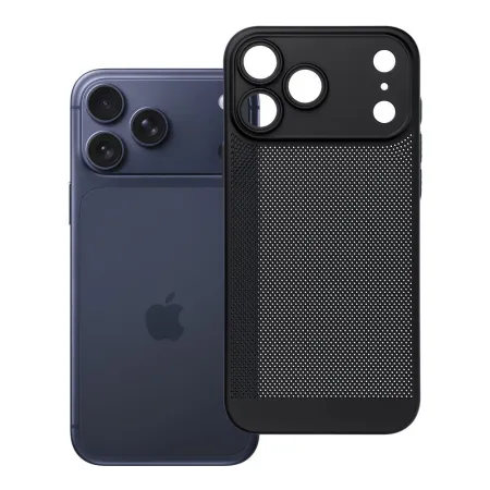 Etui na iPhone 17 Pro Max / 18 Pro Max (low camera edge) Breezy czarne