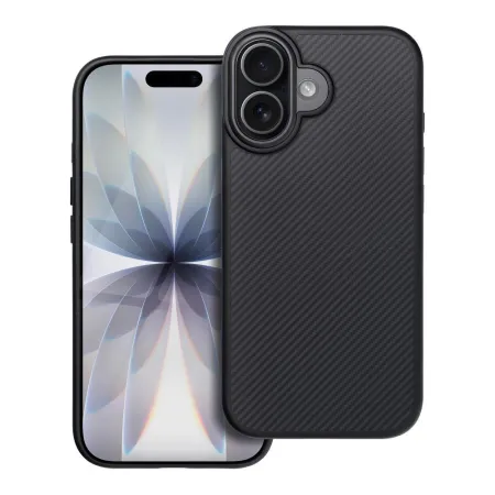 Etui na iPhone 17 Carbon Elite Mag Cover zgodne z MagSafe czarne