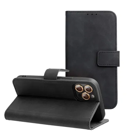 Etui z klapką na iPhone 17 PRO MAX / 18 PRO MAX Tender Book czarne