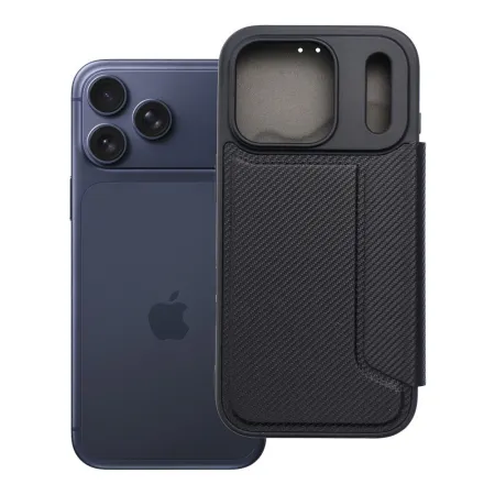 Etui z klapką na iPhone 17 PRO / 18 PRO Razor Book czarne