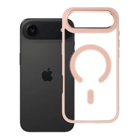 Etui na iPhone 17 AIR Color Edge Mag Cover zgodne z MagSafe różowe