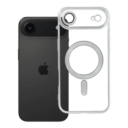 Etui na iPhone 17 AIR Electro Mag Cover zgodne z MagSafe srebrne