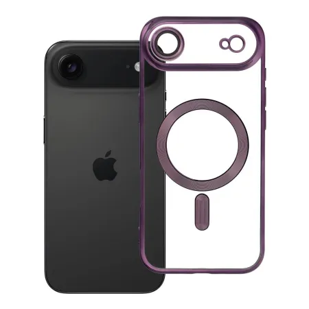 Etui na iPhone 17 AIR Electro Mag Cover zgodne z MagSafe fioletowy