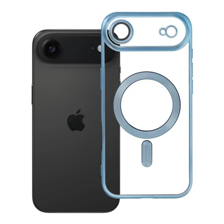 Etui na iPhone 17 AIR Electro Mag Cover zgodne z MagSafe niebieskie