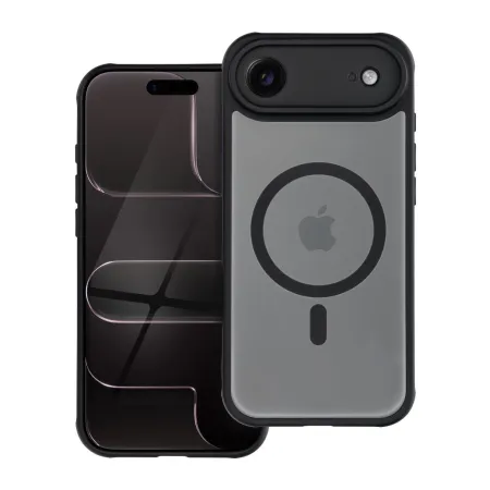 Etui na iPhone 17 AIR Full Matte Mag Cover zgodne z MagSafe czarne