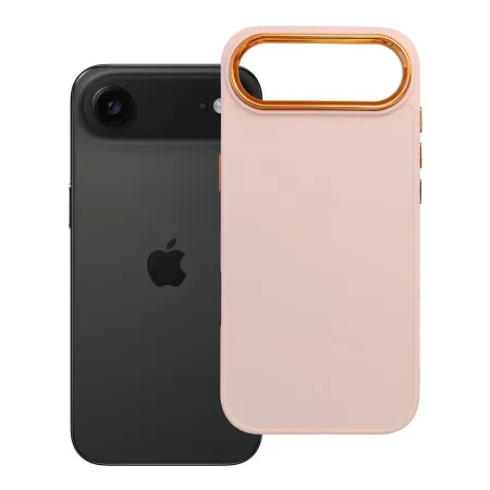 Etui na iPhone 17 AIR Frame pudrowy róż