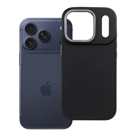 Etui na iPhone 17 Pro / 18 Pro (low camera edge) Frame czarne