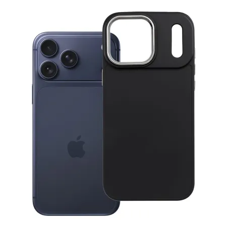 Etui na iPhone 17 Pro Max / 18 Pro Max (low camera edge) Frame czarne