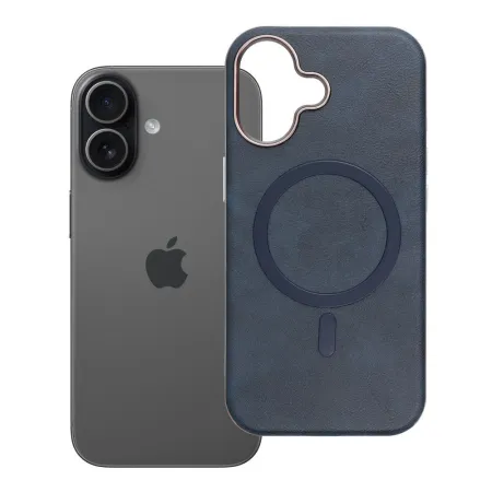 Etui na iPhone 17 Gentleman Mag Cover zgodne z MagSafe granatowe