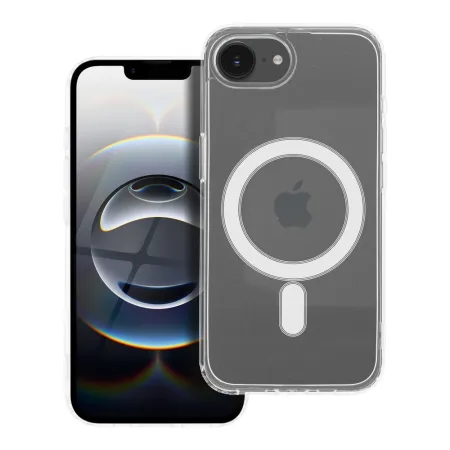 Etui na iPhone 16e (SE 4 2025 Clear Mag Cover (MID) zgodne z MagSafe transparentne
