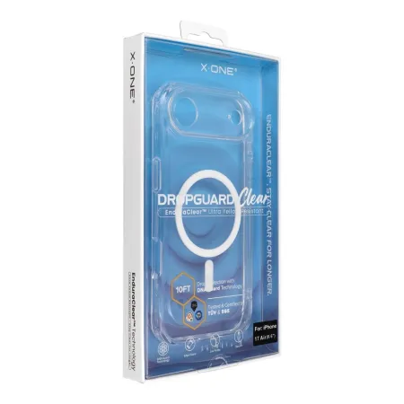 Futerał X-ONE Endura Clear Case (kompatybilny z MagSafe) - do Apple iPhone 17 Air transparentny