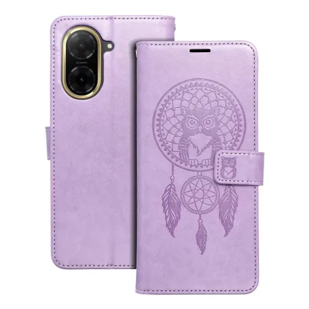 Etui z klapką na Xiaomi Redmi A5 ( 173,3 x 79,4 x 8,26) Mezzo Book łapacz snów fioletowe