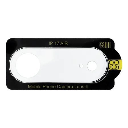 Szkło hartowane 5D Full Glue na aparat do iPhone 17 AIR transparentne