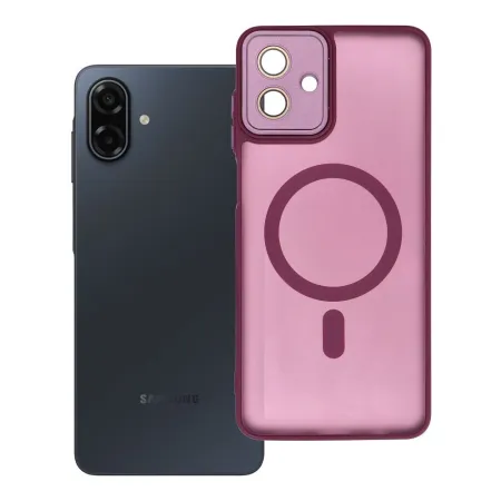 Etui na Samsung A07 / A08 Variete Mag Cover zgodne z MagSafe fioletowe
