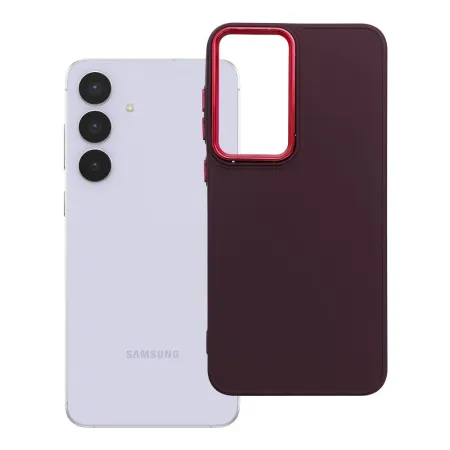 Etui na Samsung S25 FE Frame fioletowe