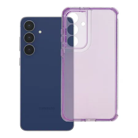 Etui na Samsung S25 FE Matrix Clear jasnofioletowe