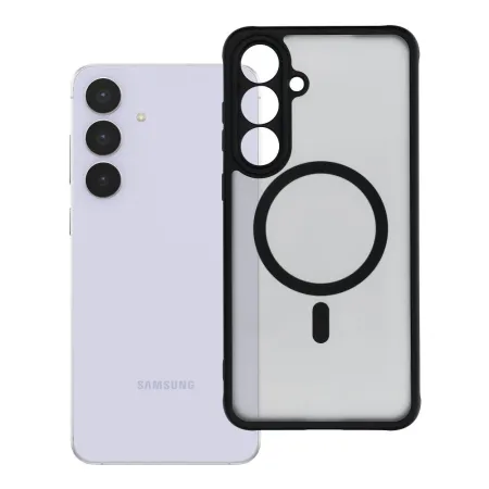 Etui na Samsung S25 FE Full Matte Mag Cover zgodne z MagSafe czarne