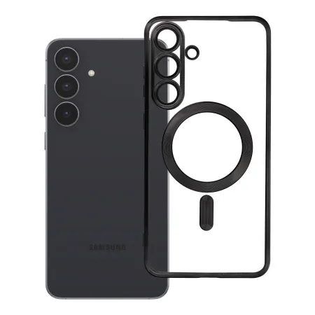 Etui na Samsung S25 FE Electro Mag Cover zgodne z MagSafe czarne