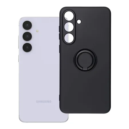 Etui na Samsung S25 FE Silicone Ring czarne