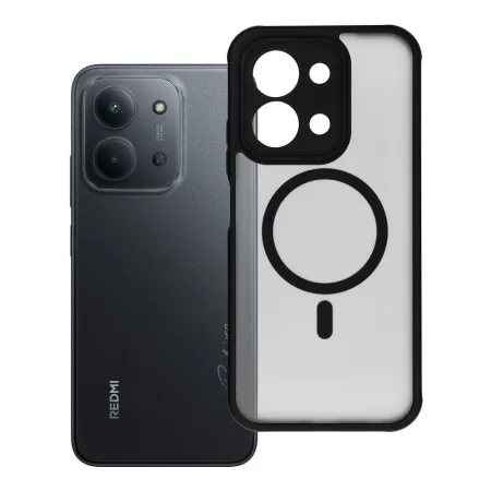 Etui na Xiaomi Redmi 15C (173,16 x 81,07 x 8,2) Full Matte Mag Cover zgodne z MagSafe czarne