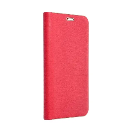 Etui z klapką na Xiaomi Redmi 15C (173,16 x 81,07 x 8,2) Luna Book Gold czerwone
