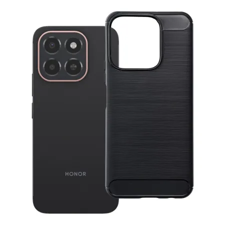 Etui na Honor X6c Carbon czarne