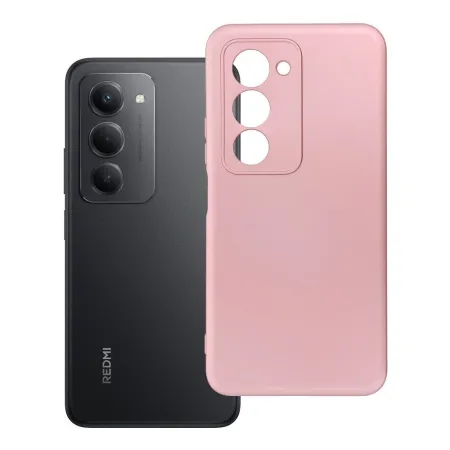 Etui na Xiaomi Redmi 15 4G / 15 5G (171.1mm) Metallic różowe
