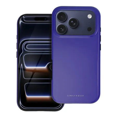 ROAR futerał RAINBOW BUMPER kompatybilny z MagSafe do IPHONE 15 Pro fioletowy