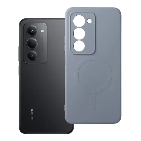 Etui na Xiaomi Redmi 15 4G / 5G (171,1mm) Silicone Mag Cover zgodne z MagSafe (camera protection) jasnoniebieskie