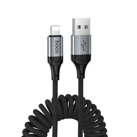 Kabel USB A do Lightning Hoco PD 2,4A 1,5 m X121 czarny