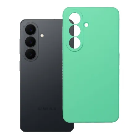 Etui na Samsung S26 Silicone 2mm (camera protection) miętowe