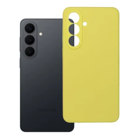 Etui na Samsung S26 PLUS Silicone 2mm (camera protection) zółte