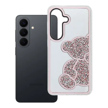 Etui na Samsung S26 Teddy Bear różowe