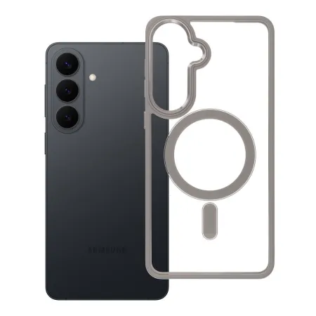 Etui na Samsung S26 PLUS Color Edge Mag Cover zgodne z MagSafe tytanowe szare