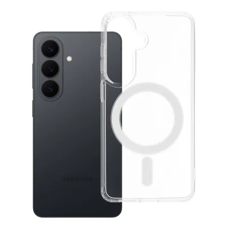 Etui na Samsung S26 Clear Mag Cover (Str) zgodne z MagSafe transparentne