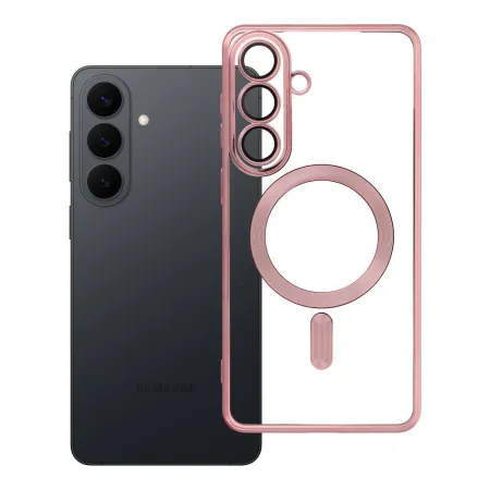 Etui na Samsung S26 PLUS Electro Mag Cover zgodne z MagSafe złoto różowe