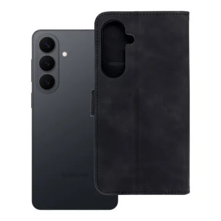 Etui z klapką na Samsung S26 PLUS Tender Book czarne