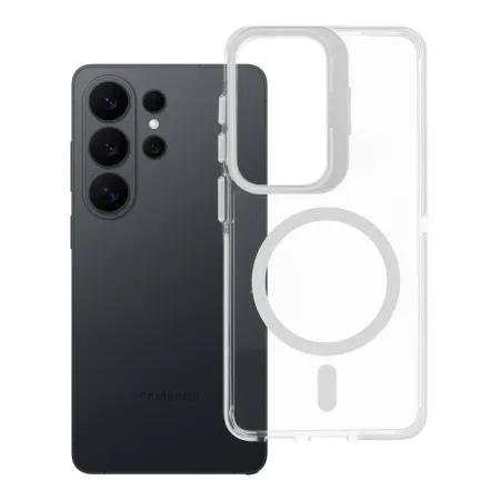 Etui na Samsung S26 Lens Mag Cover zgodne z MagSafe białe