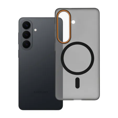Etui na Samsung S26 Go Orange zgodne z MagSafe czarne