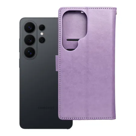 Etui z klapką na Samsung S26 ULTRA Mezzo Book łapacz snów fioletowy